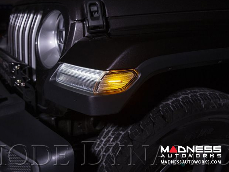 Jeep Wrangler JL LED Sidemarkers - Pair - Amber